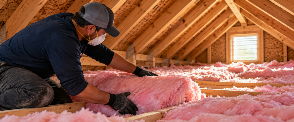 Attic Insulation example